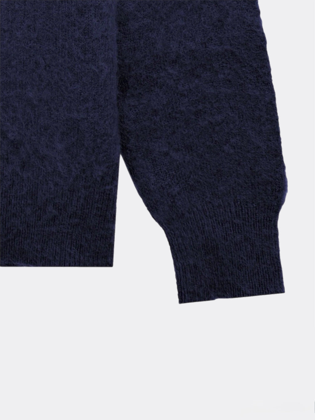 Navy Mohair Knitwear