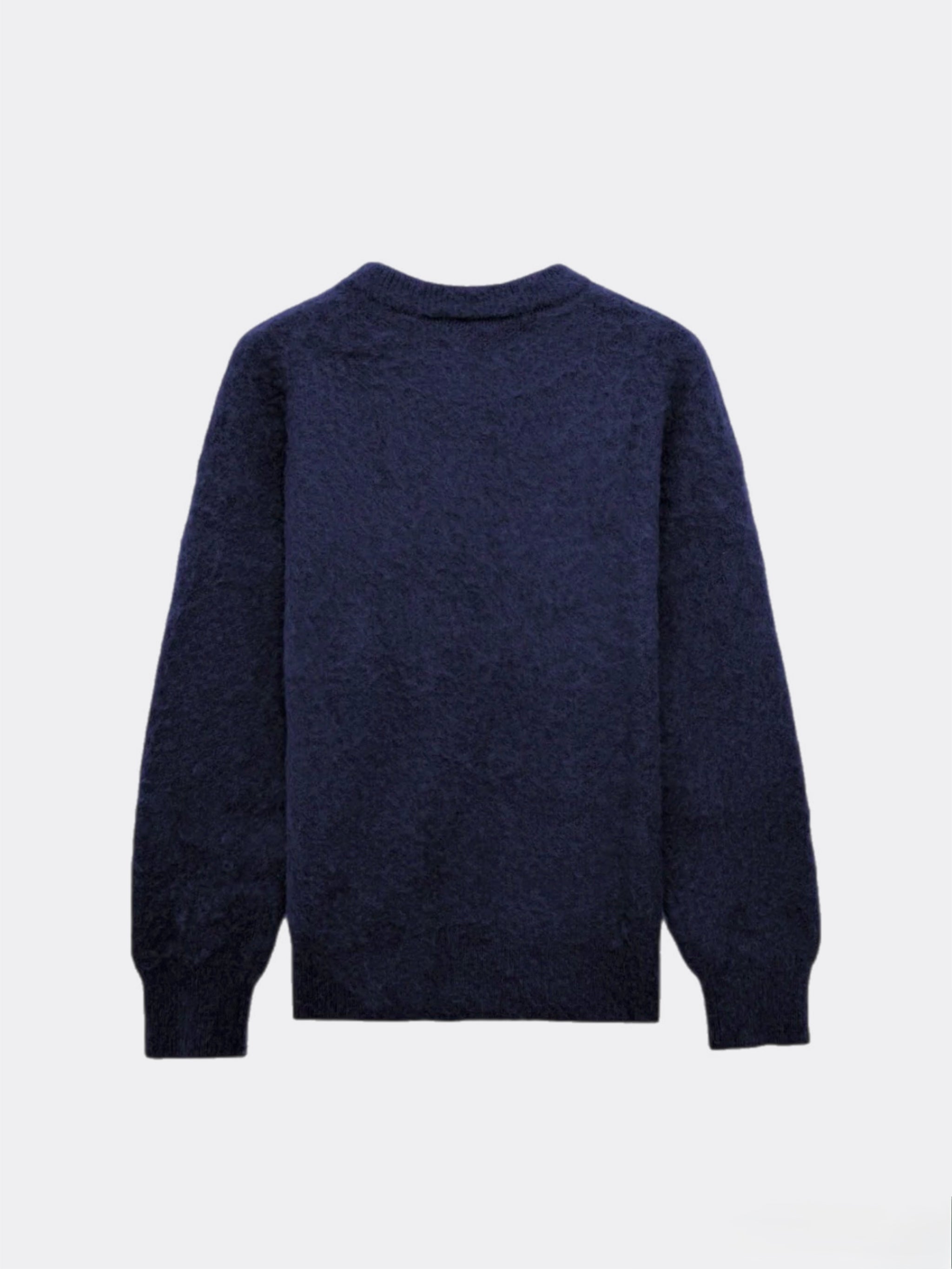 Navy Mohair Knitwear