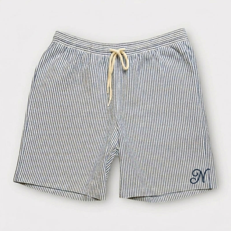 Seersucker Heritage Swim Shorts