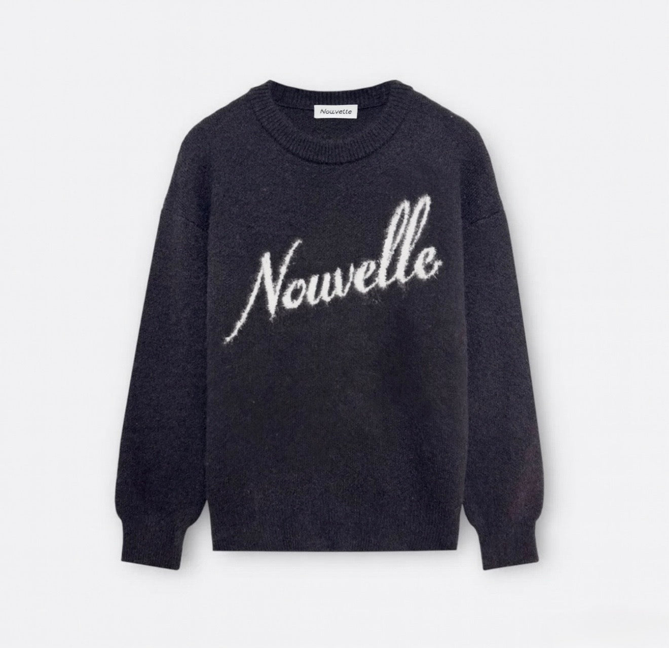 Black Mohair Knitwear