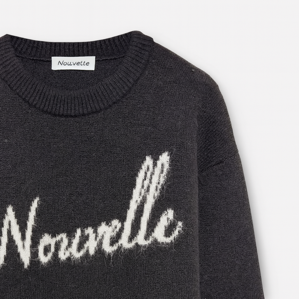 Black Mohair Knitwear